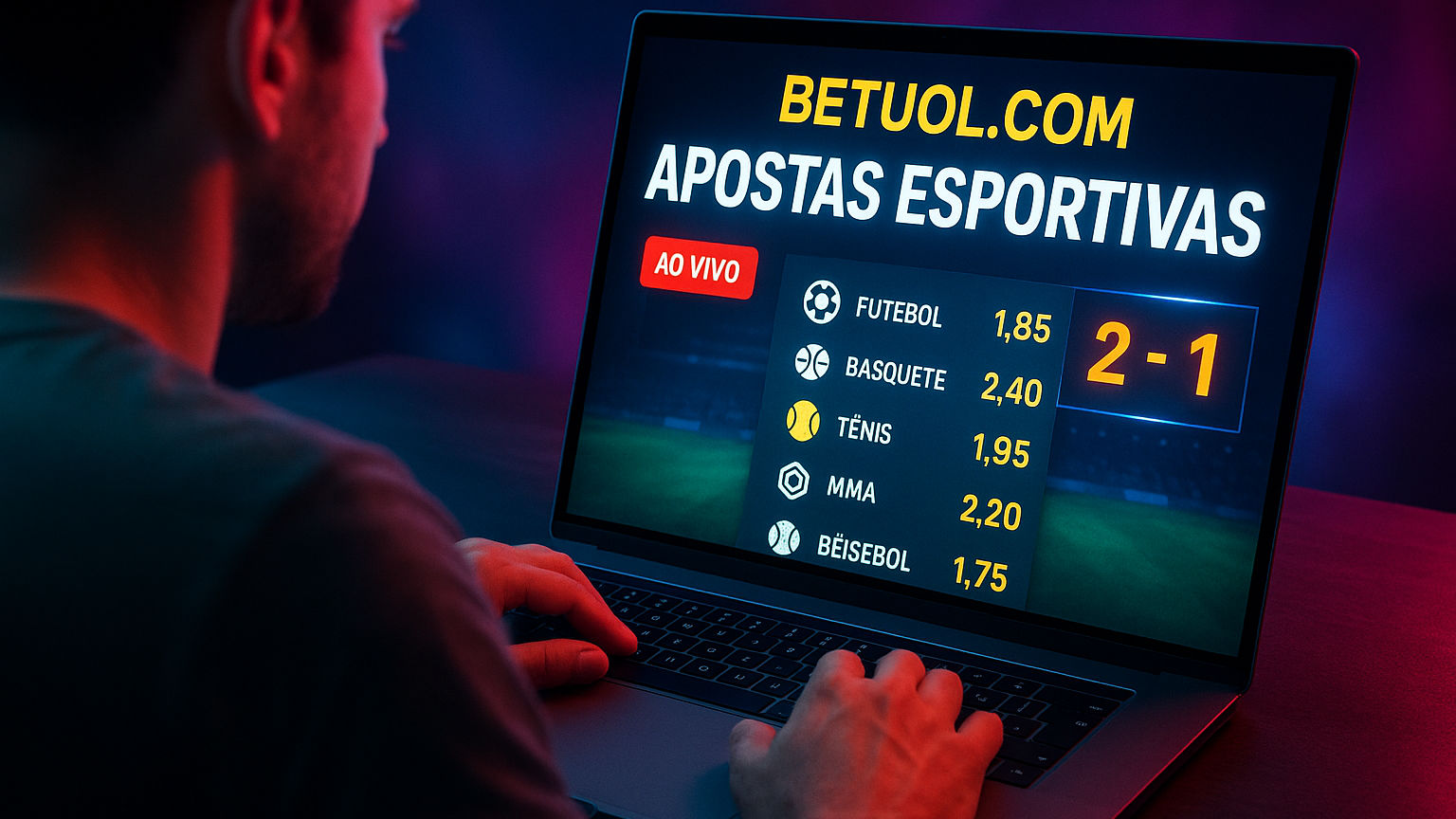 Aposte em apostas esportivas no cassino online BETUOL.COM